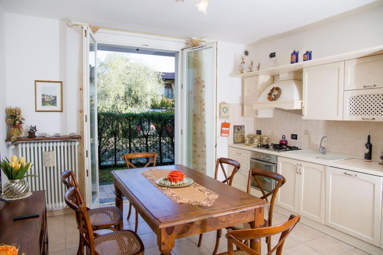 Appartamento Con Giardino E Parcheggio Privato 贝拉焦 外观 照片